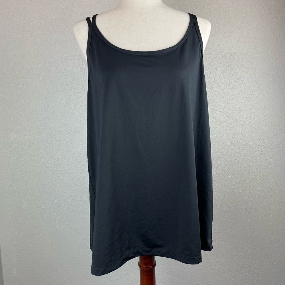 NWT Ideology Black Tank Top Size 2X